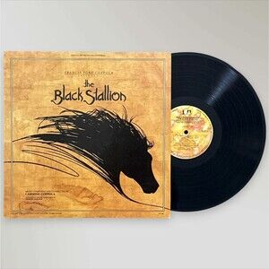 The Black Stallion Soundtrack LP 1981  Vinyl Carmine Francis Ford Coppola